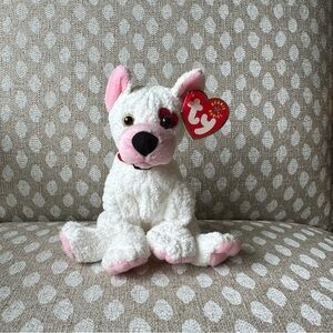 Ty Cupid Dog Beanie Baby. DOB 2/14/2001